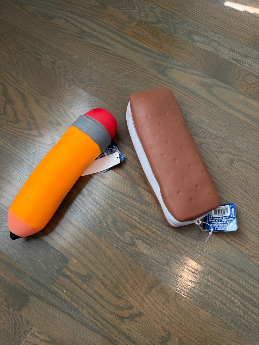 NEW Ice Cream Sandwich & Pencil Squishy